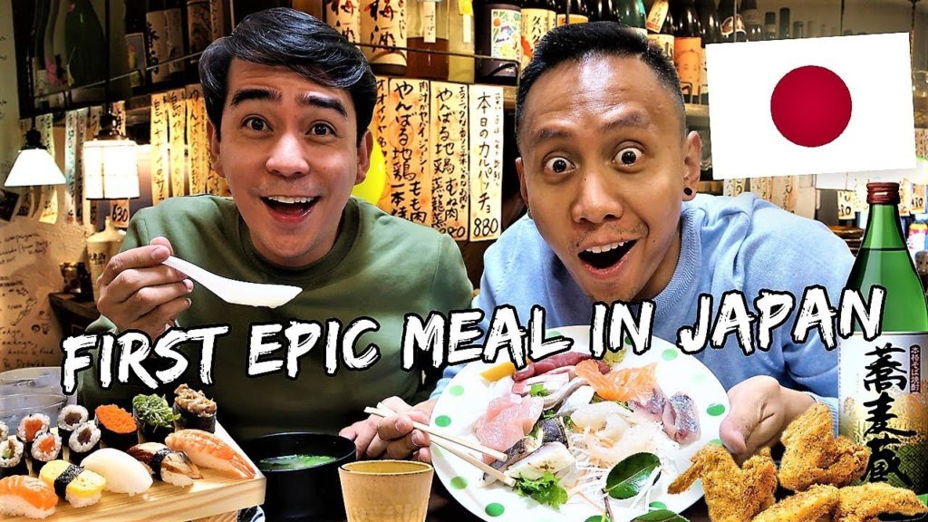 First Meal in Japan - EPIC | Vlog #436