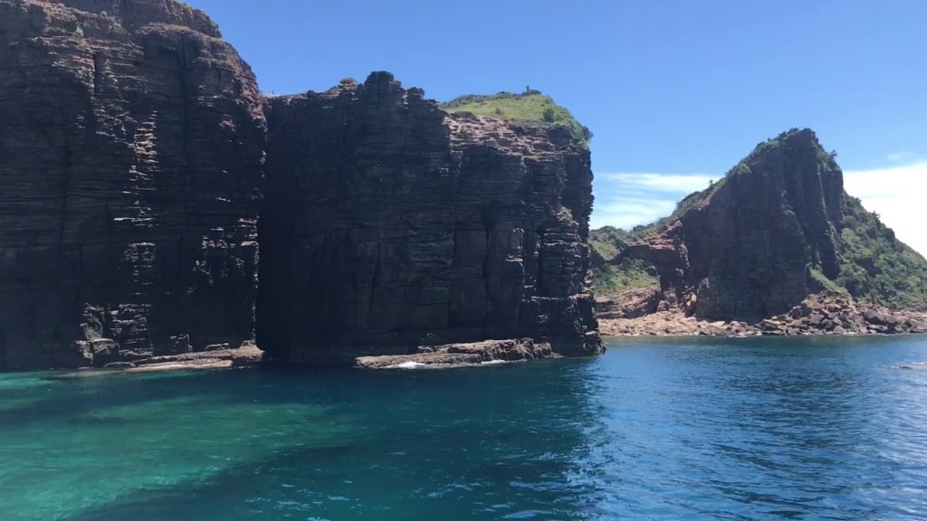 Beautiful Tatsu no Shima beach and small Island at  #Iki  #Nagasaki  #Japan ( #壱岐 #辰ノ島）