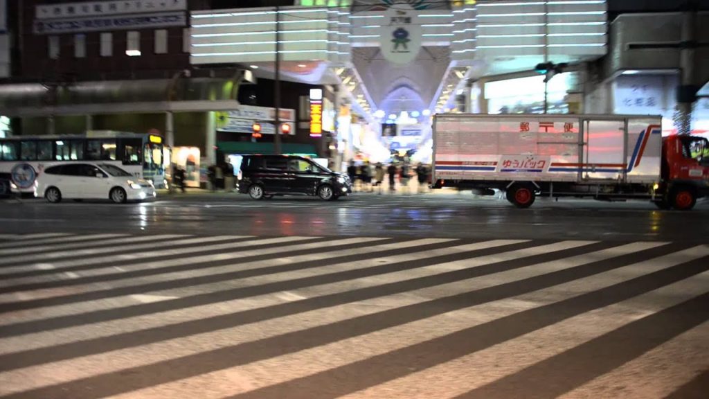 アキーラさん散策①鹿児島県・鹿児島市市街地（天文館）,Kagoshima-city,Japan