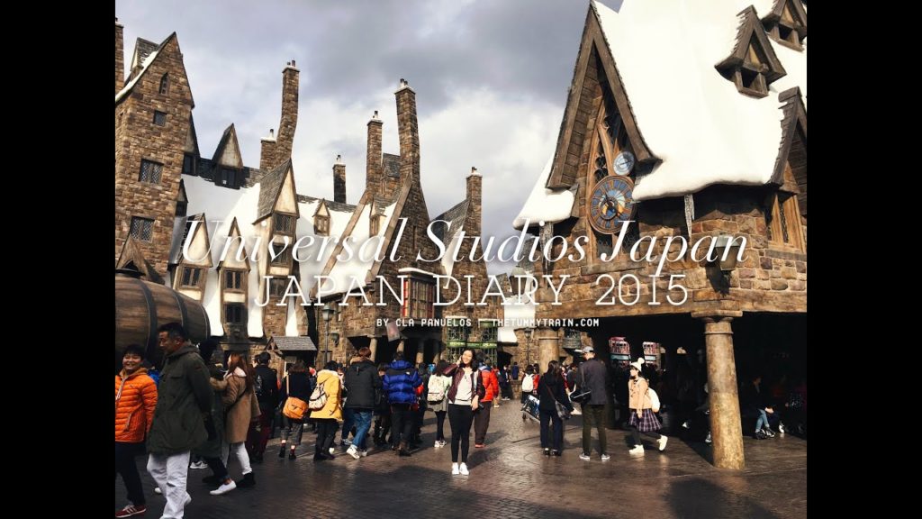 Japan Winter 2015 TRAVEL VLOG | Universal Studios USJ Osaka | The Tummy Train