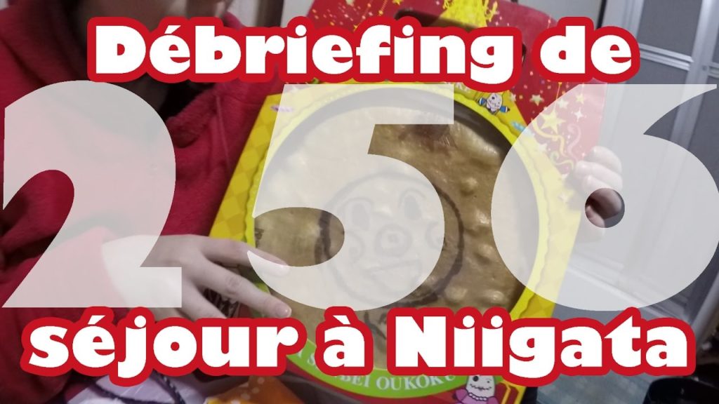 Débriefing du séjour à Niigata (vlog Japon #256)