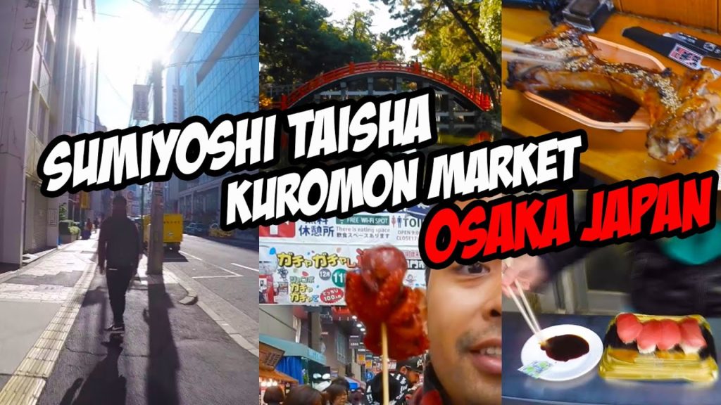 What to eat in Osaka | Kuromon Market | Couple Travel Vlog | Osaka Japan What to eat in Osaka | Kuromon Market | Couple Travel Vlog | Osaka Japan