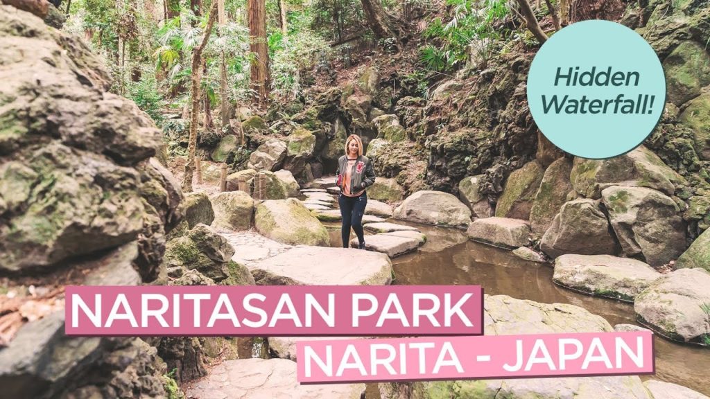 Discovering the Hidden Waterfall at Naritasan Park in Japan