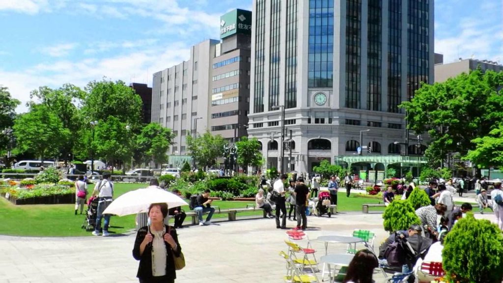 Odori Park, Sapporo, in Summer - 1