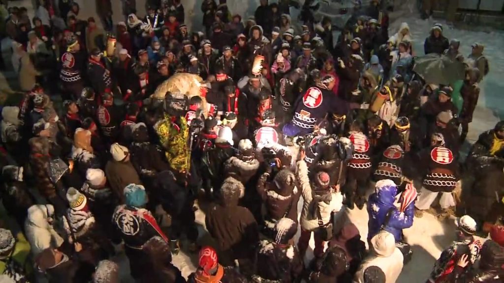 〔Akita Semboku Sightseeing〕Kariwano Giant Tug of War