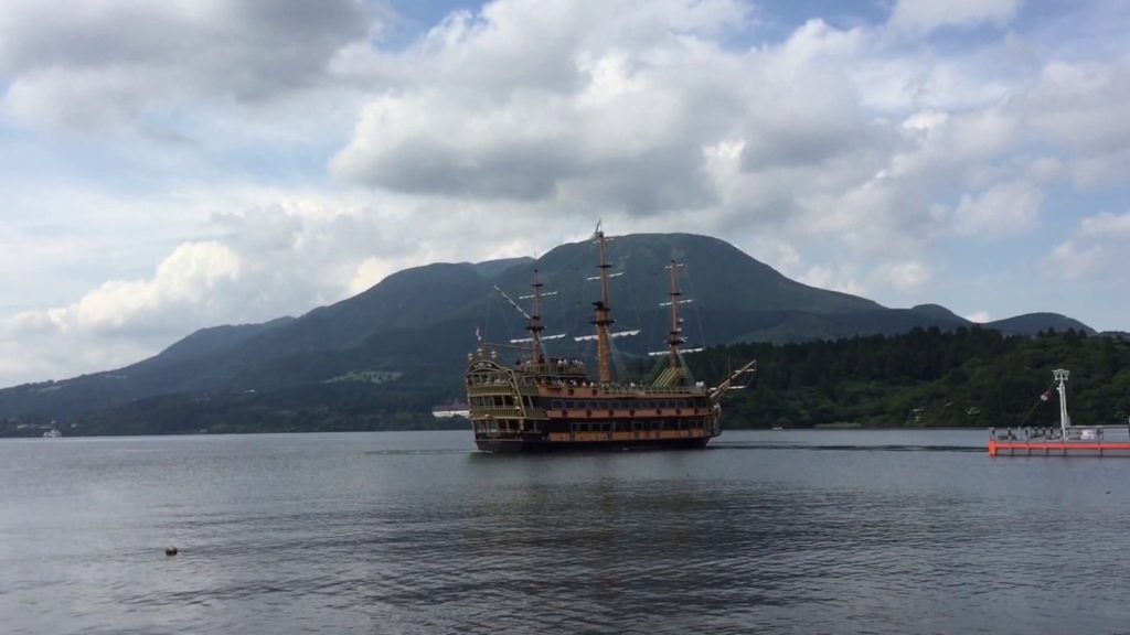 A Day Trip to Hakone, Lake Ashi and Mount Fuji Seen from Moto-Hakone