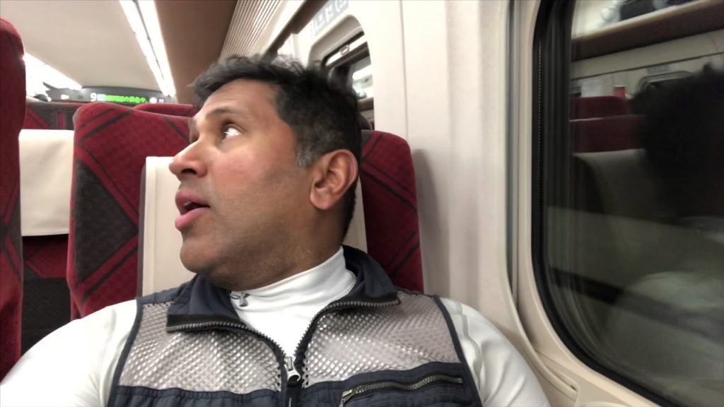 Toyama to Nagano Shinkansen bullet Train