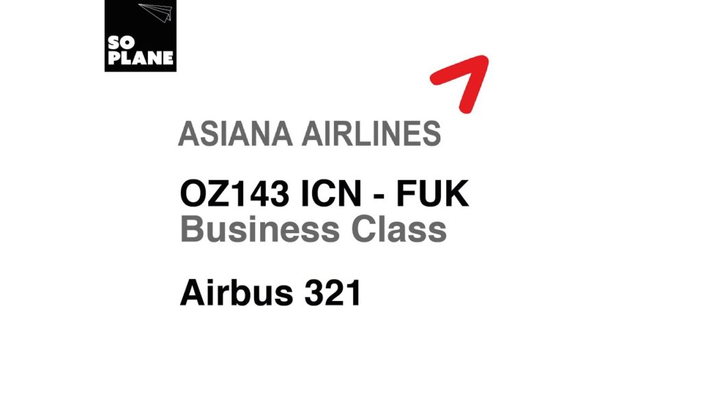 Asiana Airlines | A321 | Business Class | Seoul Incheon to Fukuoka | Full Flight Asiana Airlines | A321 | Business Class | Seoul Incheon to Fukuoka | Full Flight