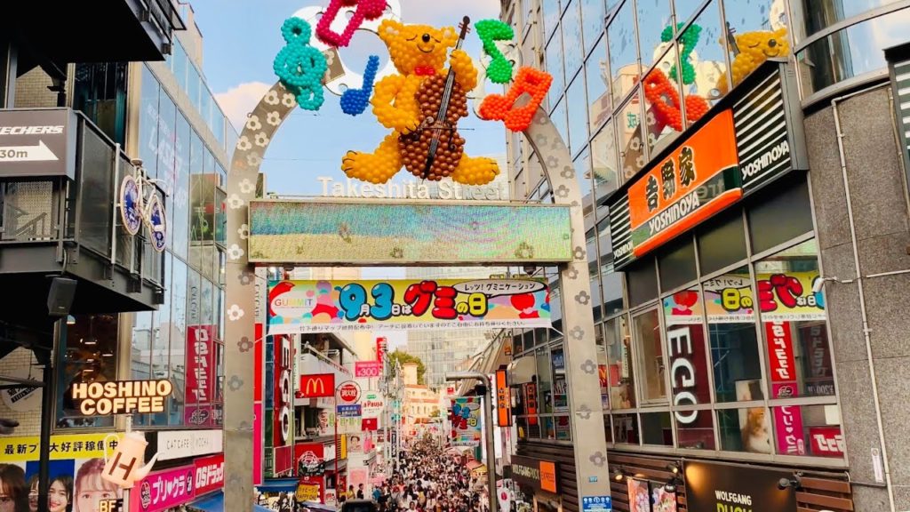 JAPAN LIFE IN TOKYO | Walking around Harajuku - Takeshita Street | 原宿竹下通り