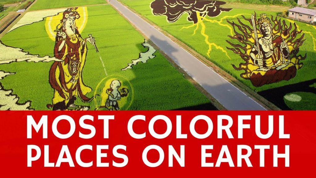 Most colorful places on EARTH & 10 stunning destinations to visit