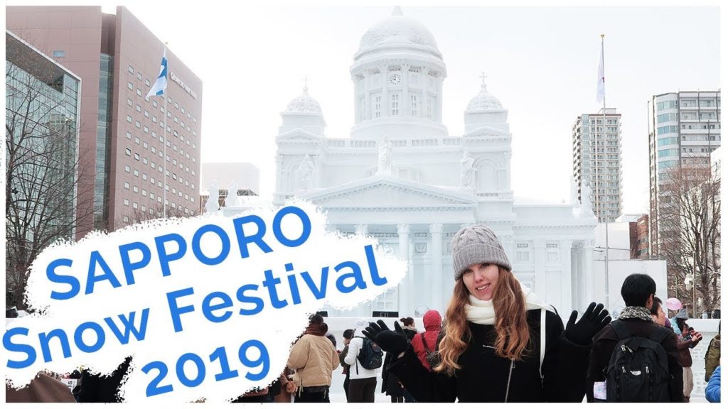 1 Day in Sapporo, Hokkaido || Snow Festival 2019