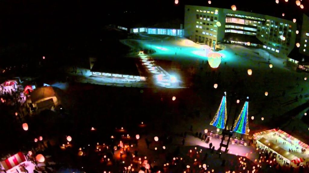 【NIIGATA-SORADORI】つなん雪まつり 夜空を彩るスカイランタン 津南町 【NIIGATA-SORADORI】つなん雪まつり 夜空を彩るスカイランタン 津南町