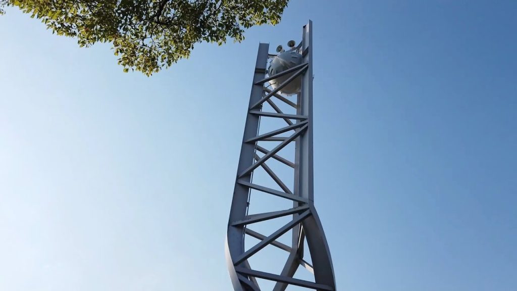 Hiroshima, Japan – Hiroshima Peace Memorial Park – Peace Clock Tower (2019) Hiroshima, Japan - Hiroshima Peace Memorial Park - Peace Clock Tower (2019)