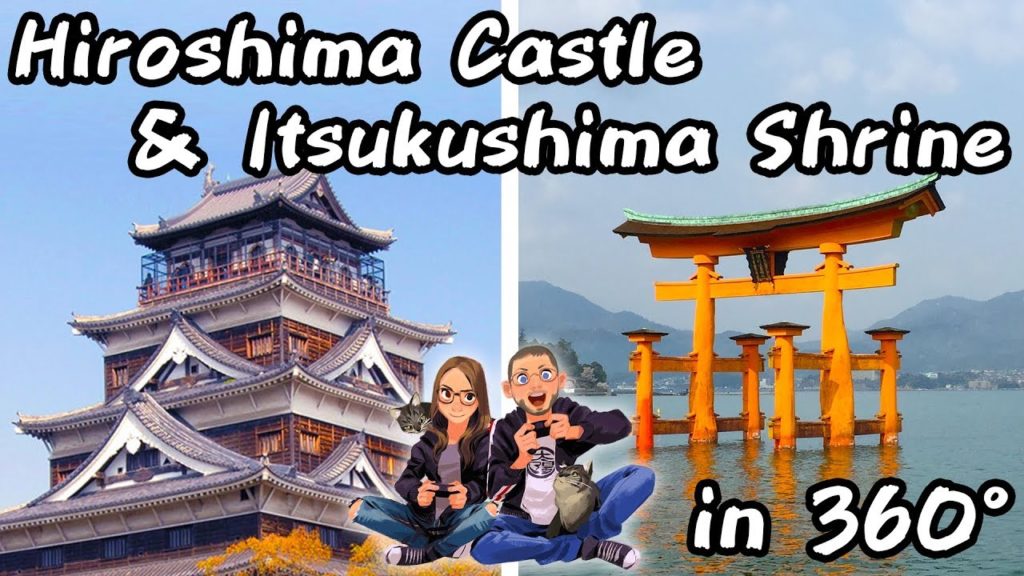 [ Hiroshima Castle & Itsukushima Shrine, Japan in 360° ]
