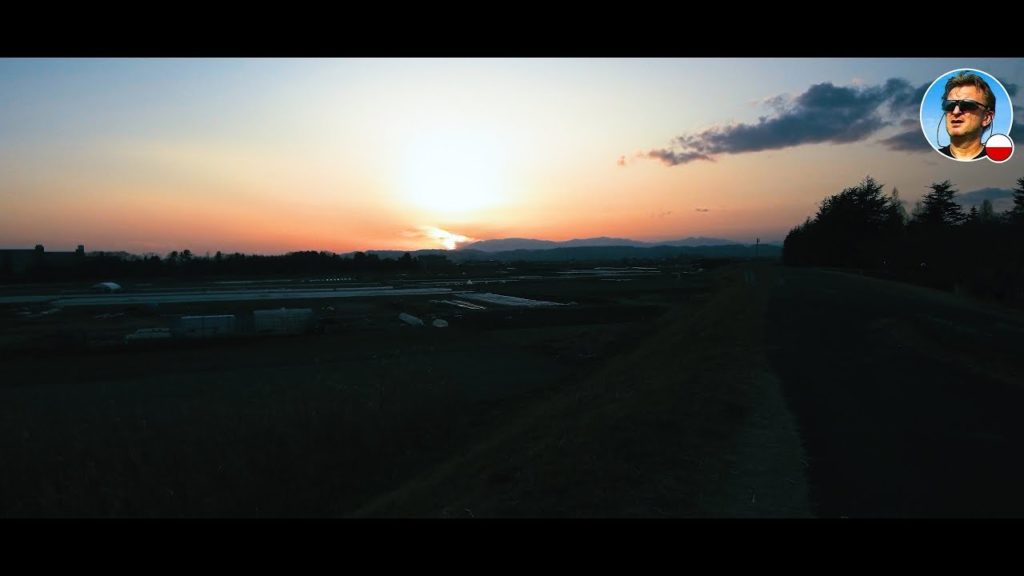Mi Drone 4K, Kolejny zachód Słońca w Sendai