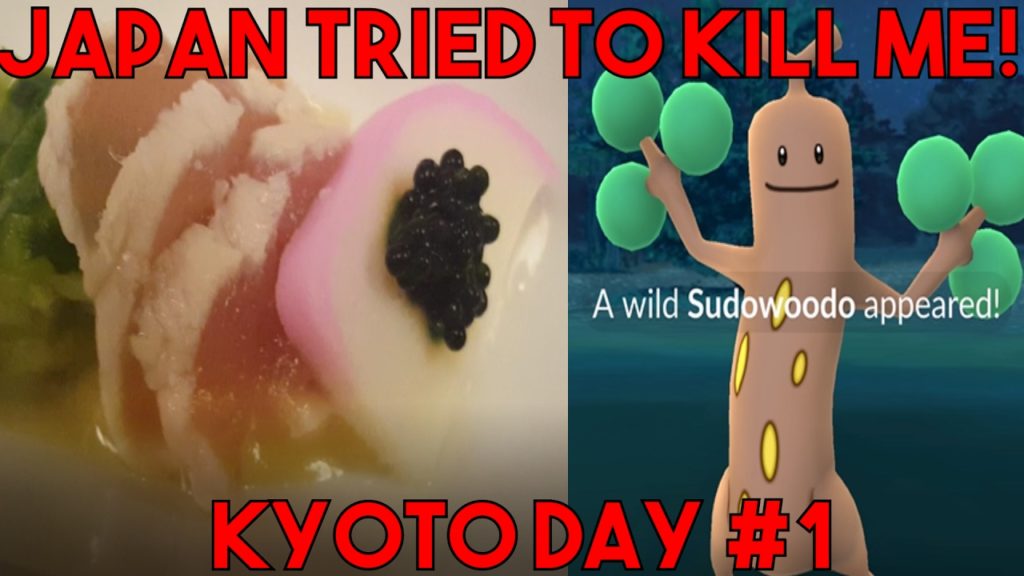 🔪JAPAN IS TRYING TO KILL ME | KYOTO TRAVEL VLOG DAY # 1