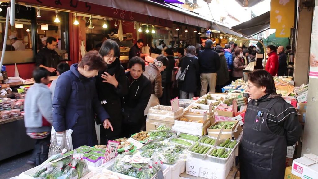 Funny food 9: Japan, Tokyo foodmarket
