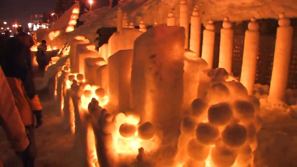 【北海道の絶景】小樽雪あかりの路  Otaru snow light path