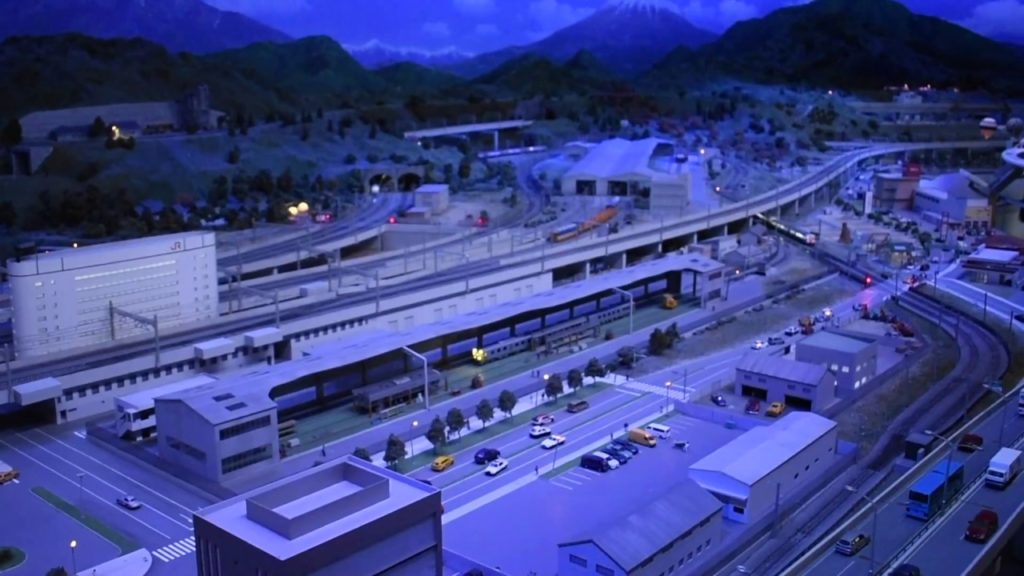 Nagoya, Japan - SCMaglev and Railway Park Diorama HD (2017)