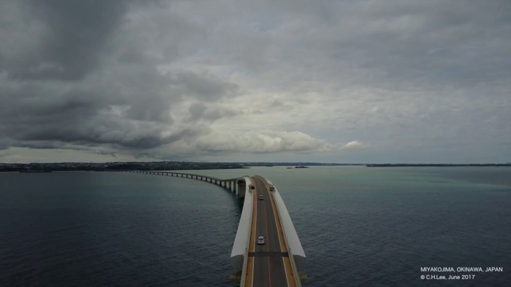 AERIAL VIDEO OF MIYAKOJIMA, OKINAWA, JAPAN