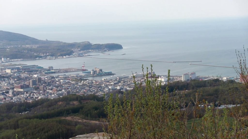 小樽市街を一望！毛無山展望所 @北海道小樽市 Otaru View spot "Kenashi" ,Hokkaido