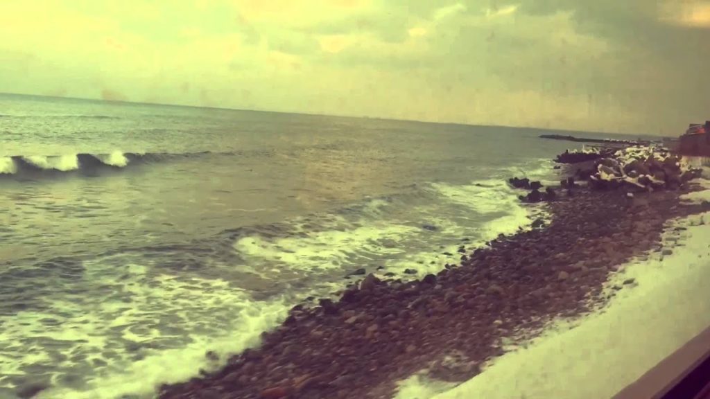 Breath taking view from Sapporo to Otaru via JR Train