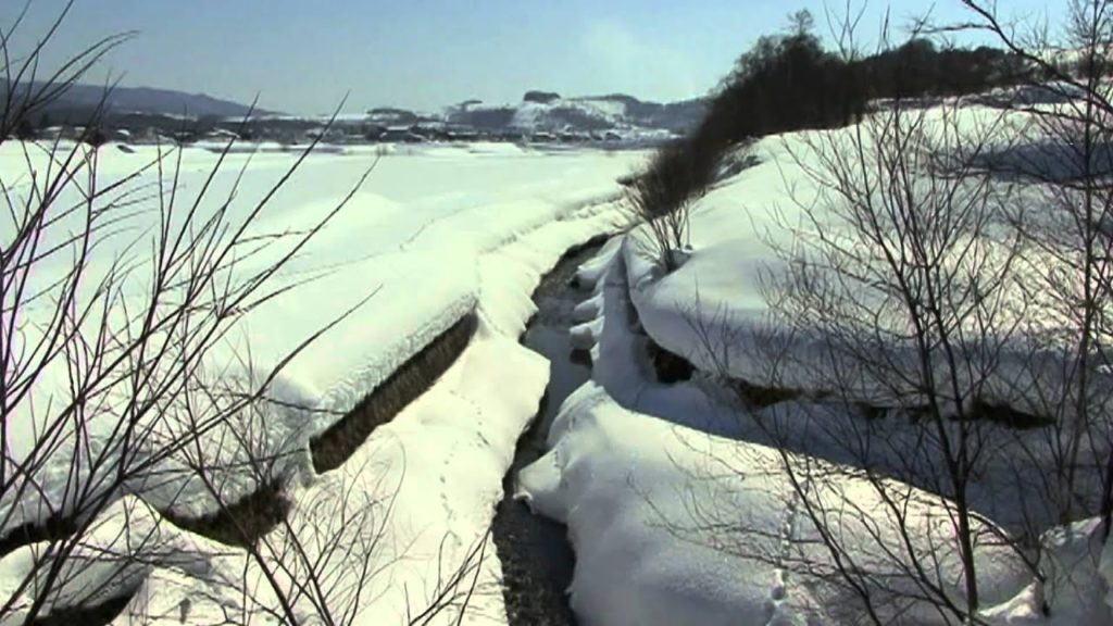 Travel of Running water in Ashibetsu.
