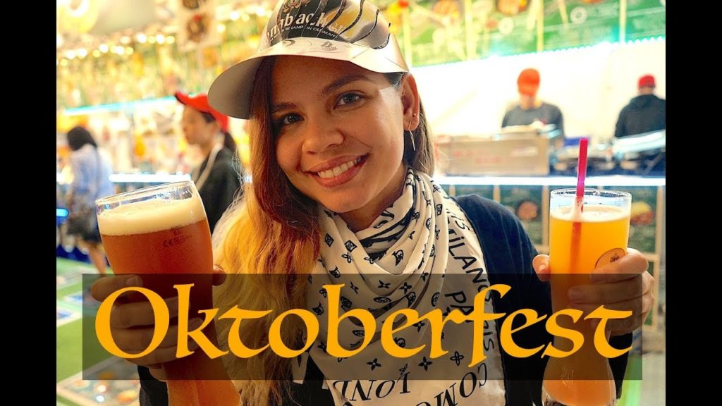 Oktoberfest in Yokohama 2017: Drinking beer with LEA