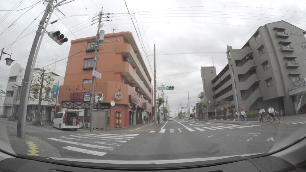 Driving in Japan: Around a small city Driving in Japan: Around a small city