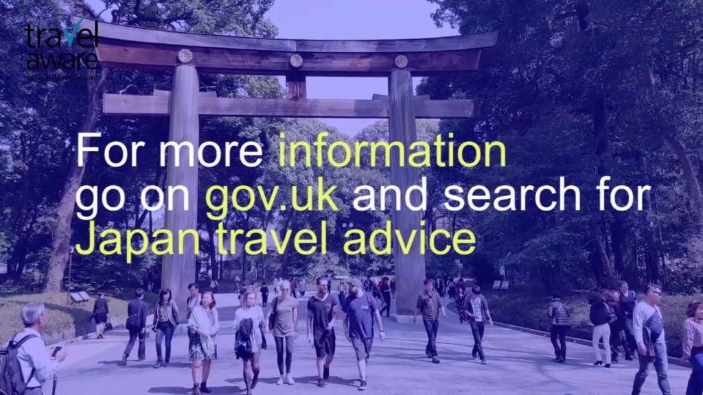 BRITISH EMBASSY TOKYO: Travel aware: local laws and customs