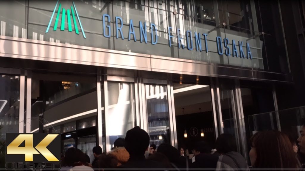 GRAND FRONT OSAKA Luxury Mall di Osaka Jepang - Osaka City Japan - グランフロント大阪 4K