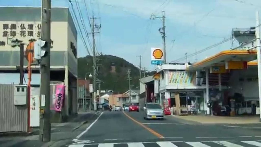 桜・秋葉街道1（国道１５２号）北上・浜松（旧天竜市付近）Route152,Hamamatsu,Japan