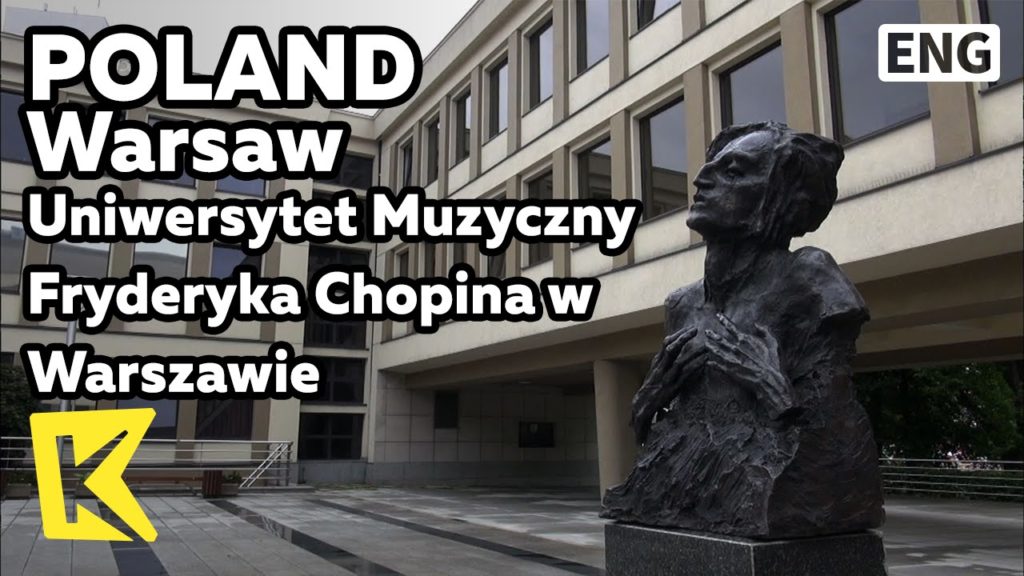 【K】Poland Travel-Warsaw[폴란드 여행-바르샤바]바르샤바 음악원/Uniwersytet Muzyczny Fryderyka Chopina/Chopin/Statue