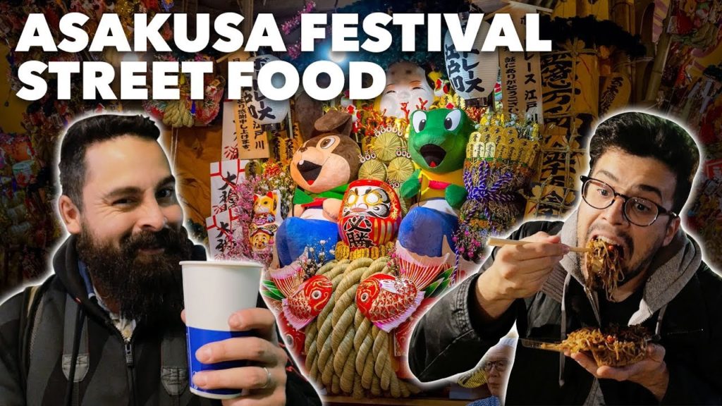 MIDNIGHT STREET FOOD Paradise - Tori No Ichi Fair! | Asakusa, Tokyo