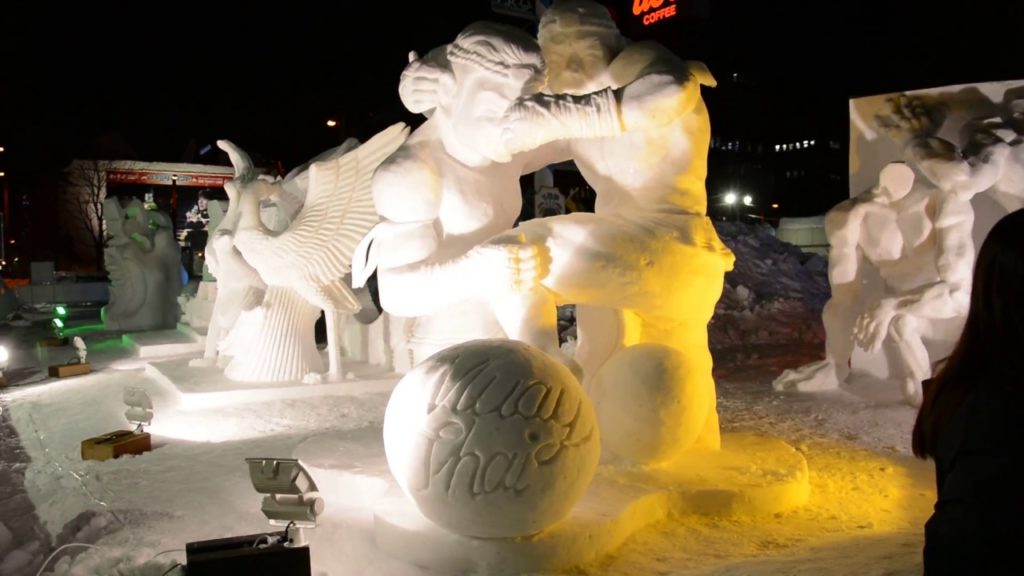 [Thailand team] Foreigner production department 2017 sapporo snow fesitval  4