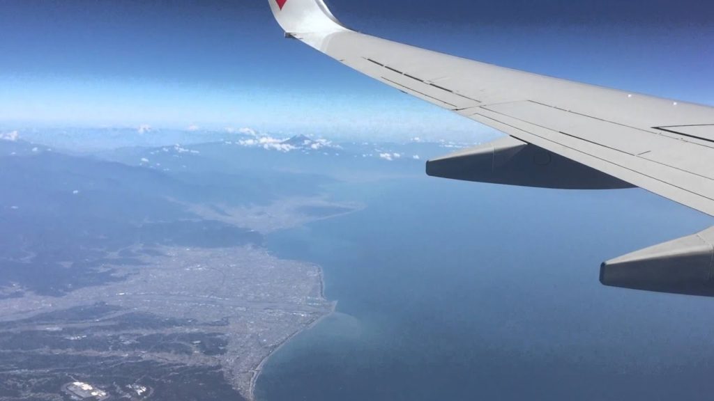 空から眺めた静岡市&富士山（Shizuoka City & Mt.Fuji from the air）【ニッポン旅マガジン】
