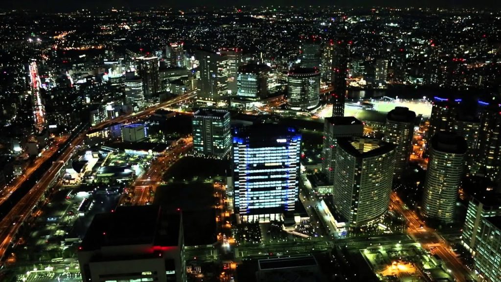 OSAKA,YOKOHAMA,TOKYO Sunset and Night