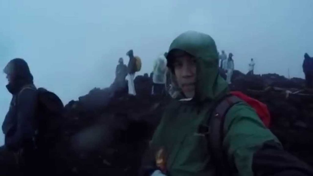 2015 Mt Fuji Climb - At night and in the rain