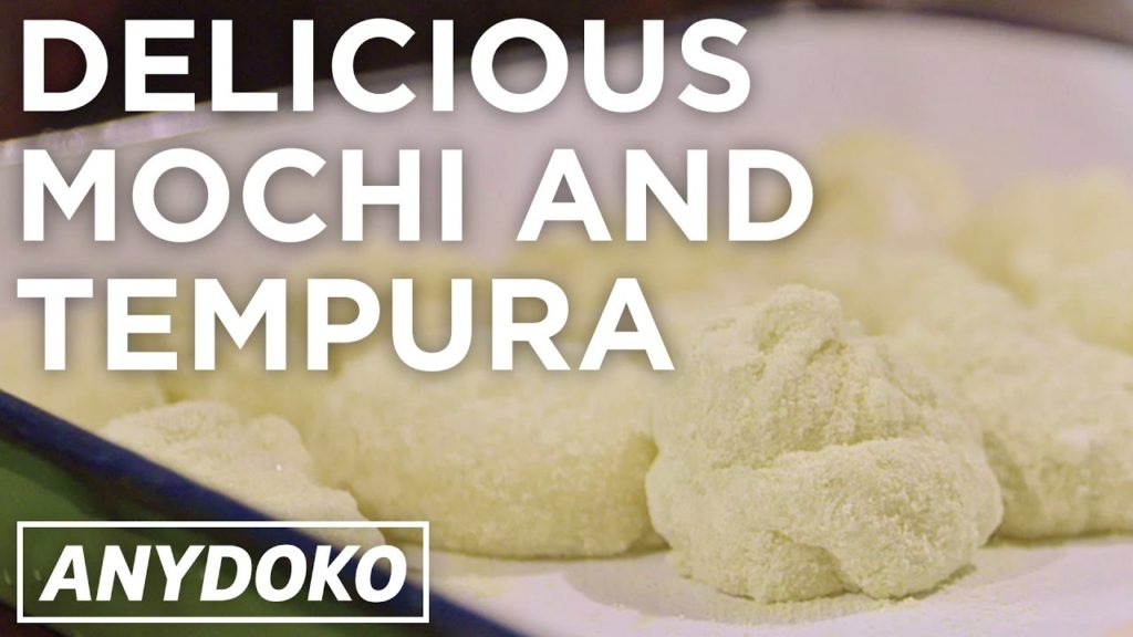 Making Delicious Mochi And Tempura in Regional Japan