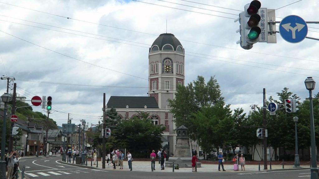 매시 정각 울려퍼지는 오타루 Otaru 小樽 메르헨교차로 メルヘン交差点 오르골  orgel Canon PowerShot N2