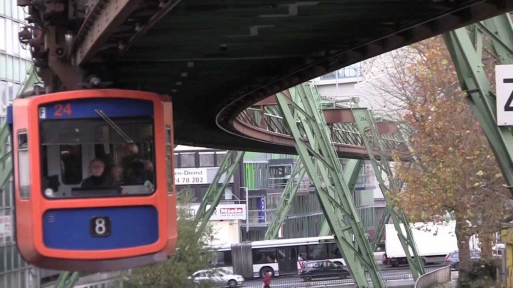 Wuppertal Schwebebahn, Germany – 21st November, 2012 Wuppertal Schwebebahn, Germany - 21st November, 2012