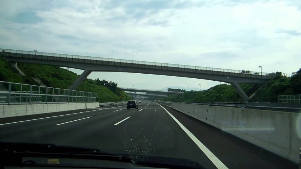 アキーラさんドライブ①静岡・新東名高速・沼津市付近Shin-Tomei-highway,Shizuoka,Japan