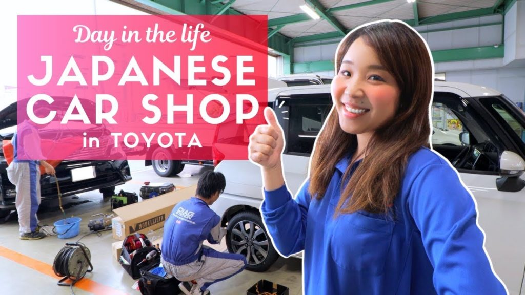 Day in the Life of a Japanese Car Repair Worker in Toyota