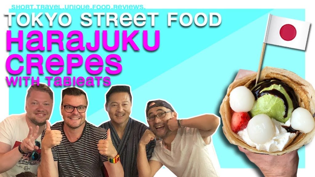 TOKYO STREET FOOD - Harajuku food with the guys fromTabieats [ Japan travel guide ]