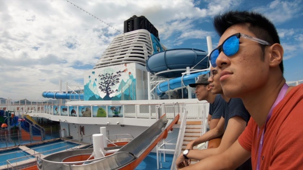 Hong Kong to Okinawa | GoPro | 4 Guys on a Cruise Trip