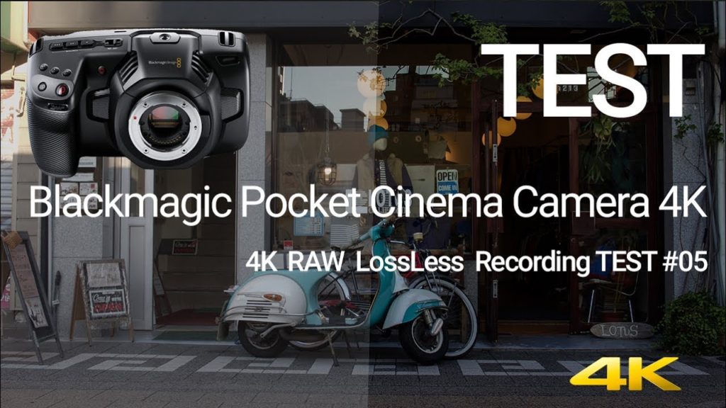 [ TEST ]BMPCC 4K Field Shooting in KOBE 4K RAW LossLess