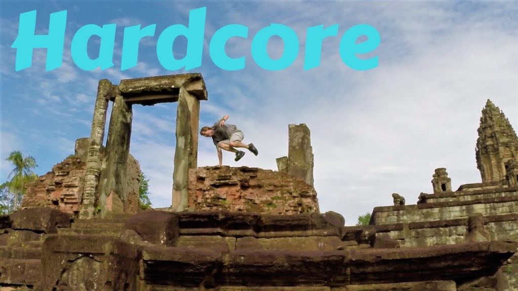 NOT a Cambodia Temple Parkour Video
