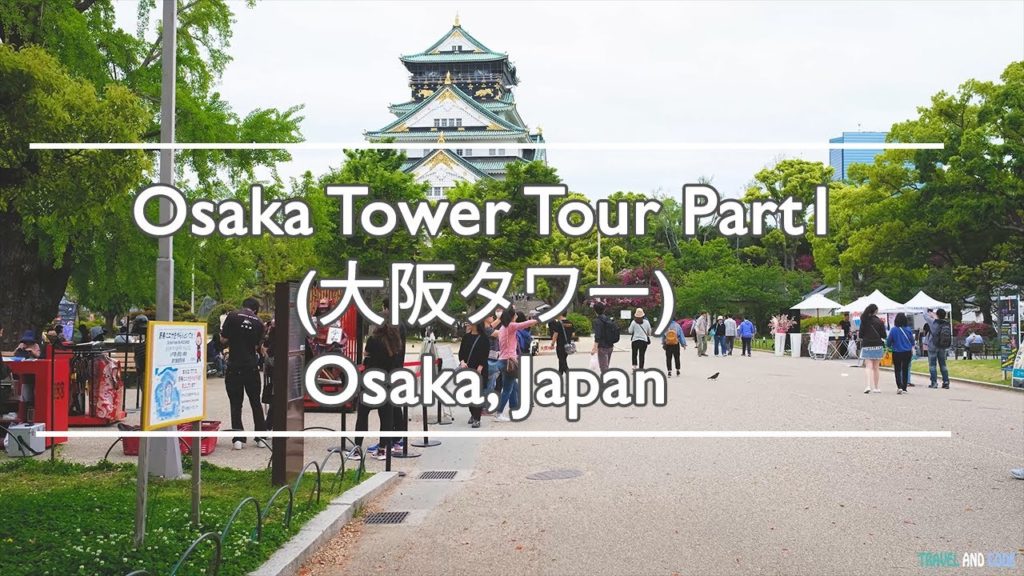 Walking From Tanimachiyonchome Metro Station To Osaka Castle - Osaka, Japan | Travel Video (4K)