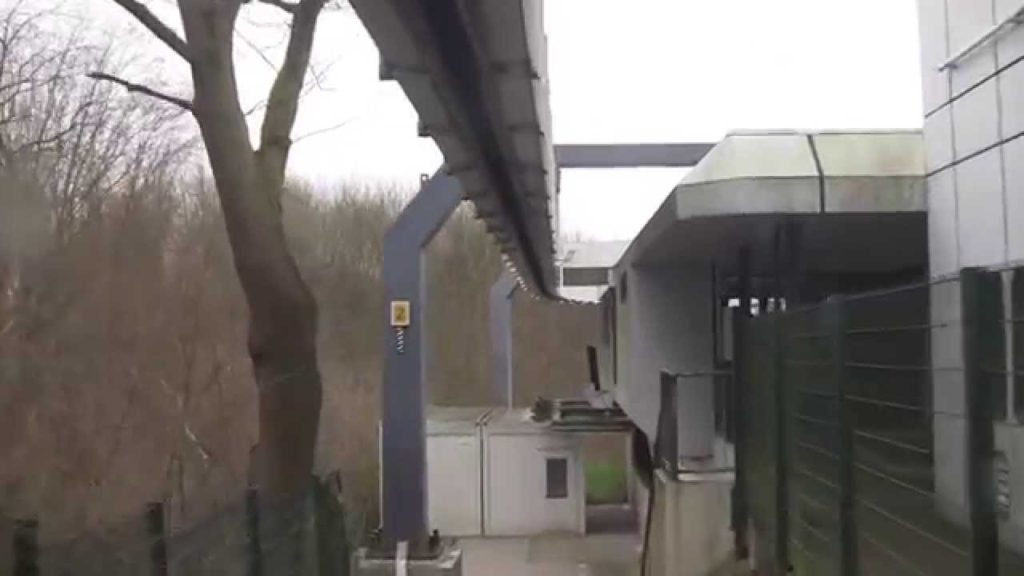 University of Dortmund H-Bahn (the hanging train), Nordrhein-Westfalen, Germany - 25th March, 2015