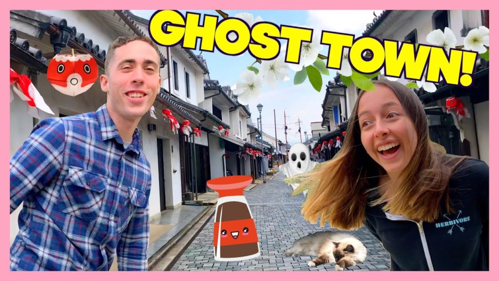 Went to an ABANDONED city in Japan! Yanai vlog